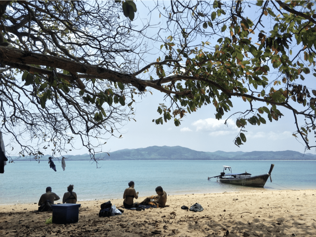 Picnic Beach, Koh Yao , cycling