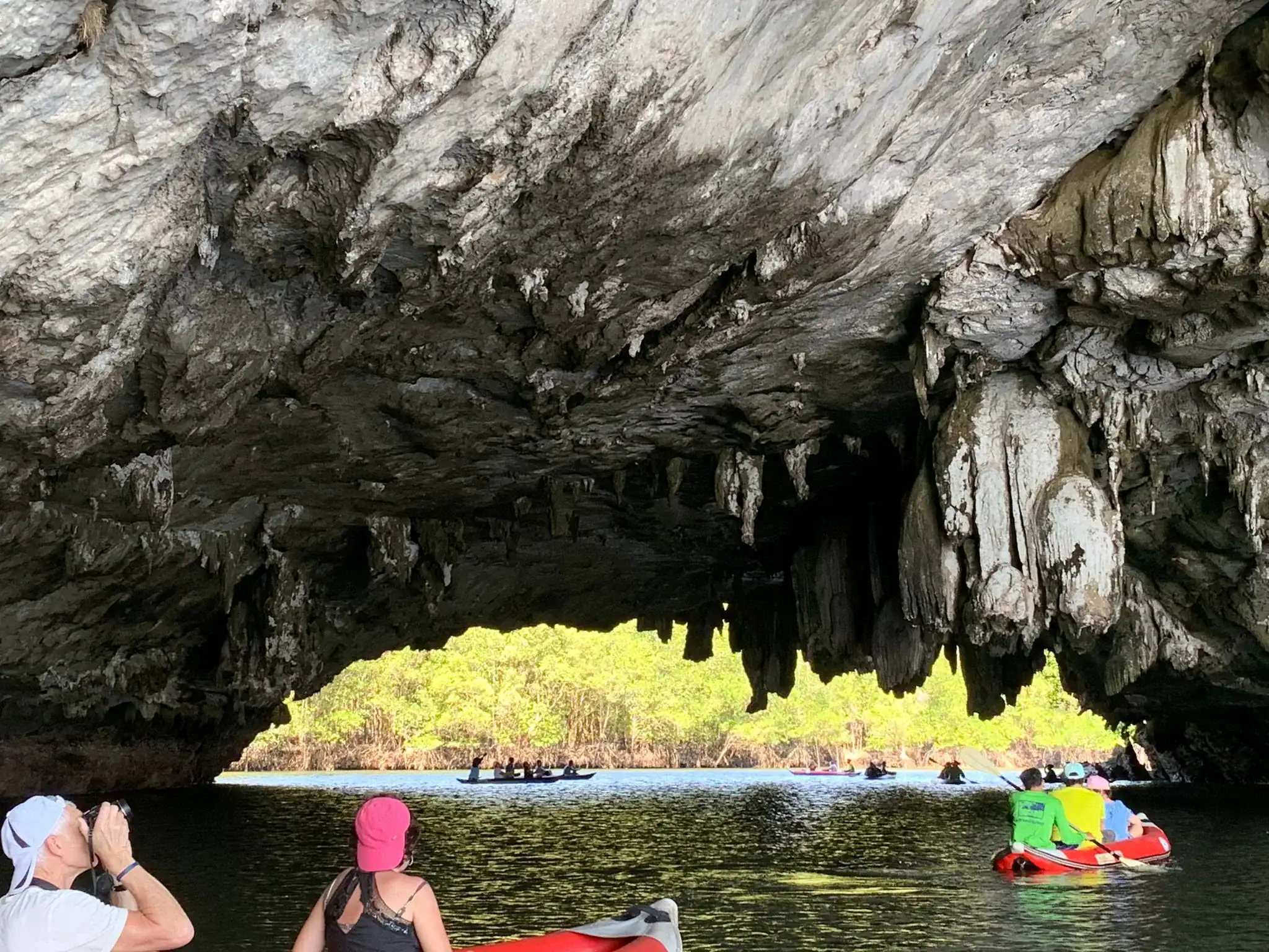 Sea cave canoeing Phang Nga Bay James Bond Island Tour from Phuket