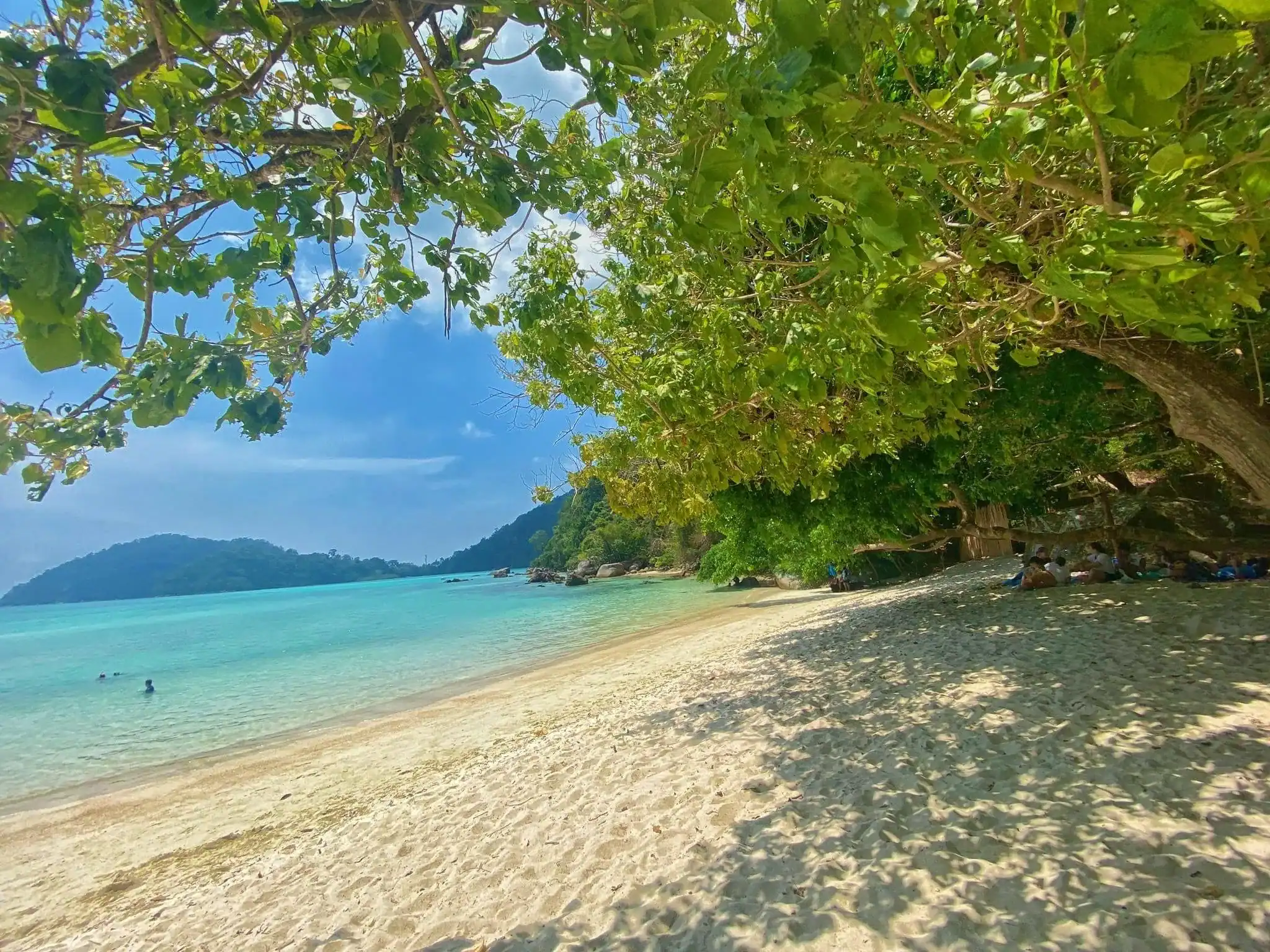 Surin Islands beach other side of island – snorkeling tour from Khao Lak