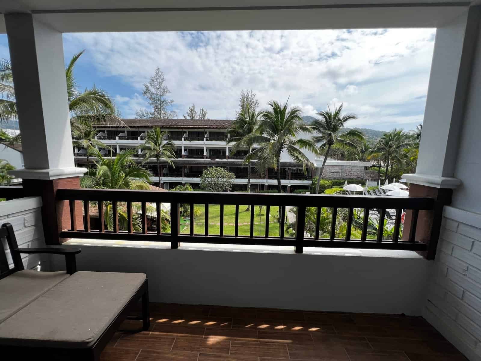Balkon Aussicht Deluxe Beach Wing – Sunprime Kamala