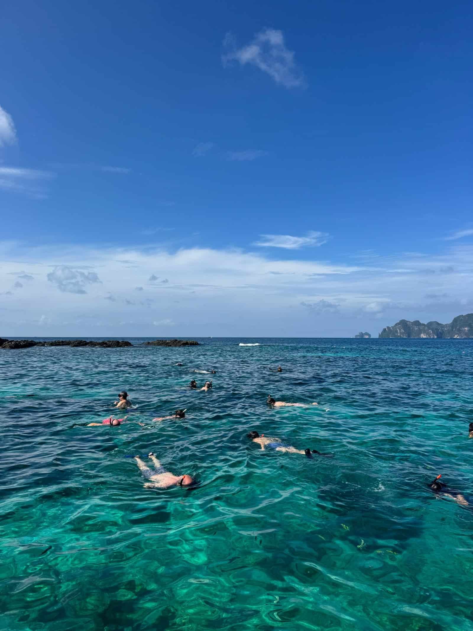 Snorkeling near Bamboo Island