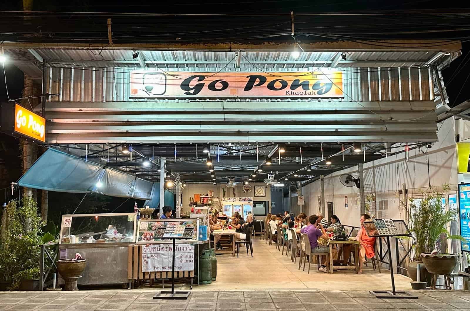 Go Pong Restaurant Khao Lak Center